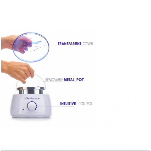 [全套一買即用!] PRO-WAX 100 家用蜜蜜蠟脫毛機套裝(白色) 附送脫毛蠟豆 